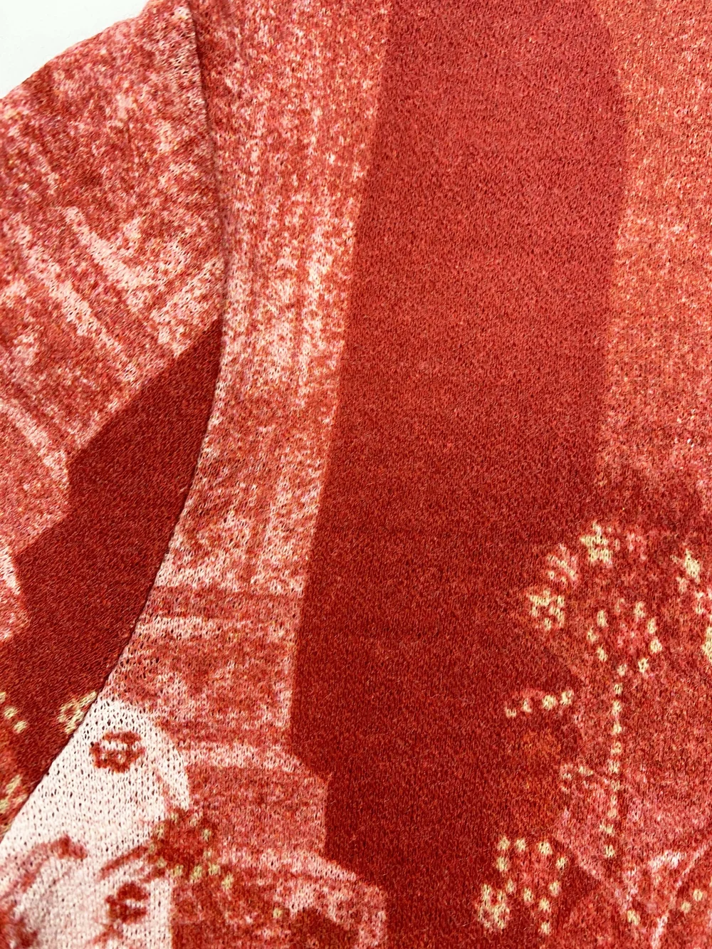 Jean Paul Gaultier 90s printed sweater — JAMES VELORIA